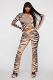 MB FASHION Women’s Contrast-Stitch Two-Piece Set – Long Sleeve Cropped Zip-Up Hoodie & High-Waist Flared Leggings 5071