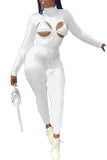 MB Fashion WHITE Jumpsuit 9037R