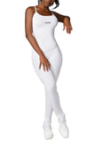 MB Fashion WHITE Jumpsuit 8002