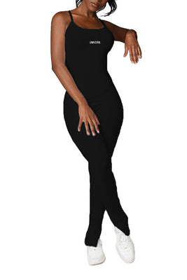 MB Fashion BLACK Jumpsuit 8002