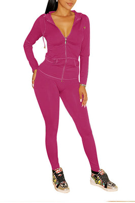 MB Fashion Solid ROSE 2 PCs Set 6153
