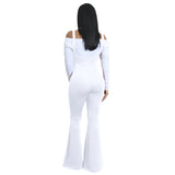 MB Fashion WHITE Jumpsuit 3578