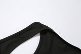 MB Fashion BLACK Jumpsuits 1074R