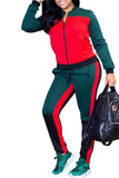 MB Fashion Multi Red Jogging Suits 7757