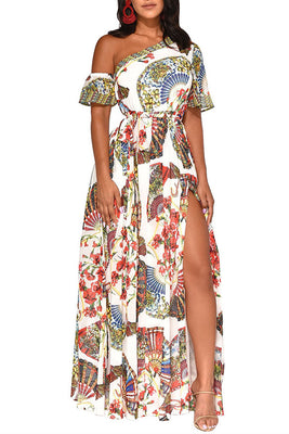 MB Fashion Multi GREEN Dress 2054 size run big