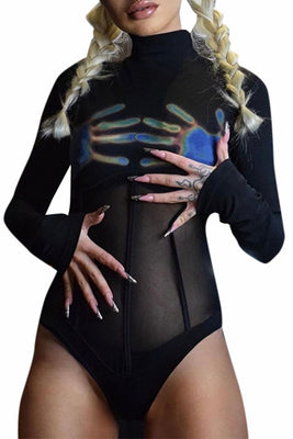 MB Fashion BLACK Jumpsuits 218AT