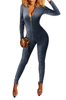 MB Fashion BLUE Jumpsuit 3779