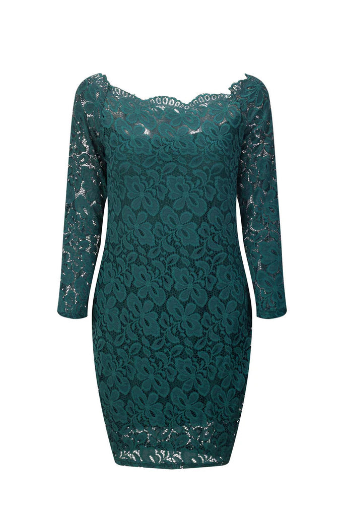 MB FASHION Off-Shoulder Lace Bodycon Dress with Long Sleeves 9051 | MB Fashion Wholesale MB FASHION Off-Shoulder Lace Bodycon Dress with Long Sleeves 9051 | MB Fashion Wholesale