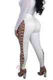 MB Fashion Cream Sexy Pants 4170
