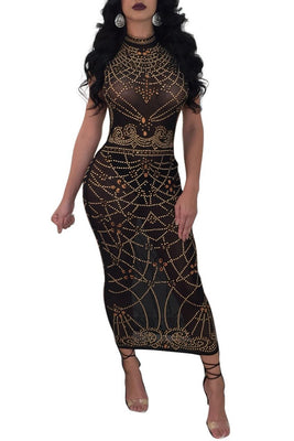 MB Fashion Sexy Dress Black 10012 MB