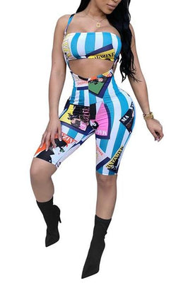MB fashion Multi L-Blue 2 PCs Set 5749