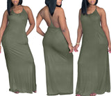 MB fashion GREEN DRESS 5853