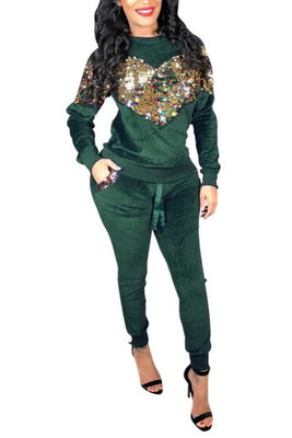 MB Fashion Green 2 PCs Sets 7468 m