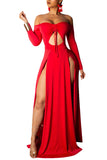 MB Fashion RED Dress 649