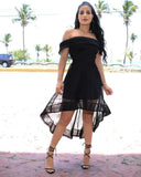 MB Fashion BLACK Dress 2398 SIZE RUN SMALL