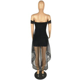 MB Fashion BLACK Dress 2398 SIZE RUN SMALL