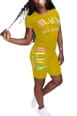 MB Fashion YELLOW 2 PCs Set 2361
