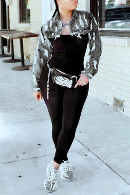 MB Fashion BLACK Top 2444