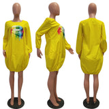 MB Fashion YELLOW Dress 018 MB WITHOUT BELT