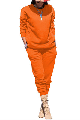 MB Fashion Solid ORANGE 2 PCs Set 5064