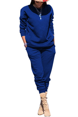 MB Fashion Solid BLUE 2 PCs Set 5064
