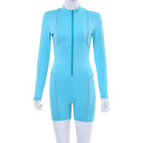 MB Fashion BLUE Jumpsuit 7416