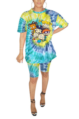 MB Fashion BLUE YELLOW 2 PCs Set 4013 Multi 9