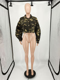 MB Fashion Cropped Button-Up Jacket with Camouflage Print 212AT last S