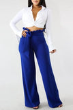 MB Fashion Paper Bag Vine Pants Blue 4793
