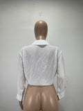 MB Fashion WHITE Top 4195R