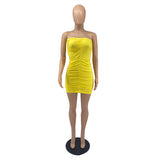 MB Fashion YELLOW Dress 5026R
