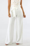 MB Fashion Paper Bag Vine Pants White 4793