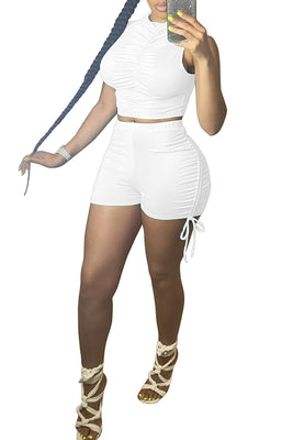 MB Fashion WHITE  2 PCs Set 4076R