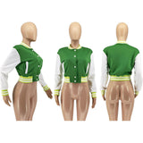 MB Fashion GREEN Jacket 5273R
