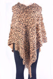 MB Fashion leopard poncho X 11505