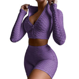 MB Fashion PURPLE 2 PCs Set 6139R