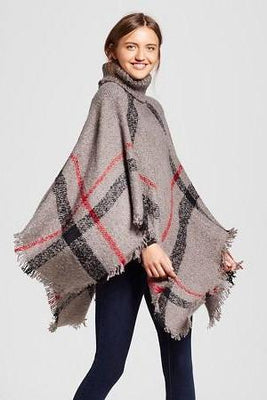 MB Fashion Women's Batwing 3 67 Poncho ONE SIZE