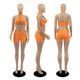 MB Fashion ORANGE 2 PCs Set 8077R