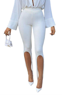 MB Fashion WHITE Legging 4121R