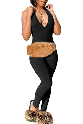 MB Fashion BLACK Jumpsuit 7715