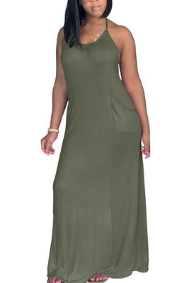 MB fashion GREEN DRESS 5853