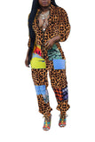 MB Fashion Leopard Jumpsuit 4996