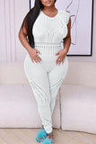 MB FASHION HOLLOW OUT ONE SIZE JUMPSUITS 3032AT