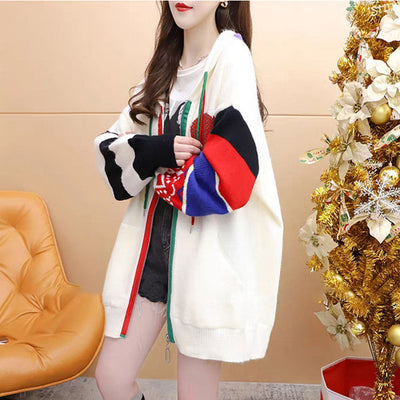 MALYBGG Loose-Fit Sweater Coats for Winter Warmth 8019LY