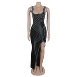 MALYBGG Sleeveless High-Slit Stretchy Dress 2931LY