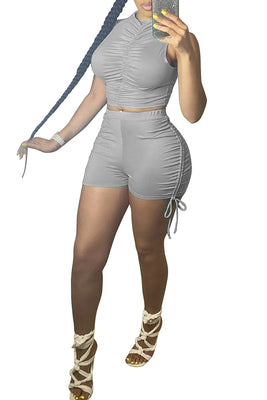 MB Fashion GRAY 2 PCs Set 4076R