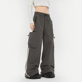 MALYBGG Nailing the Look with Cuffed Ankle Sporty Leisure Trousers 3675LY