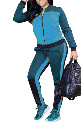 MB Fashion Multi Light Blue Jogging Suits 7757