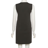 MB Fashion BLACK Mini Dress 0314R