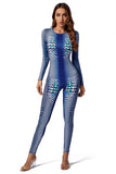 MB Fashion BLUE Jumpsuits 3713R